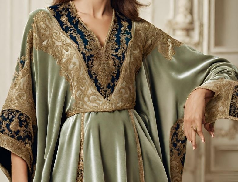Yapay Zeka ile Hazırlanan Geleneksel Kaftan Modelleri