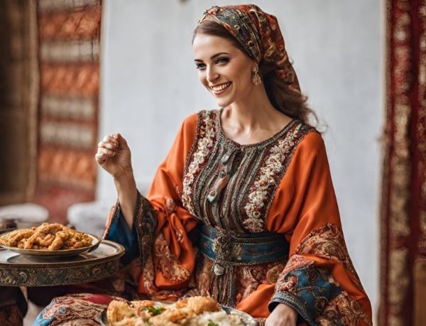 Yapay Zeka ile Hazırlanan Geleneksel Kaftan Modelleri
