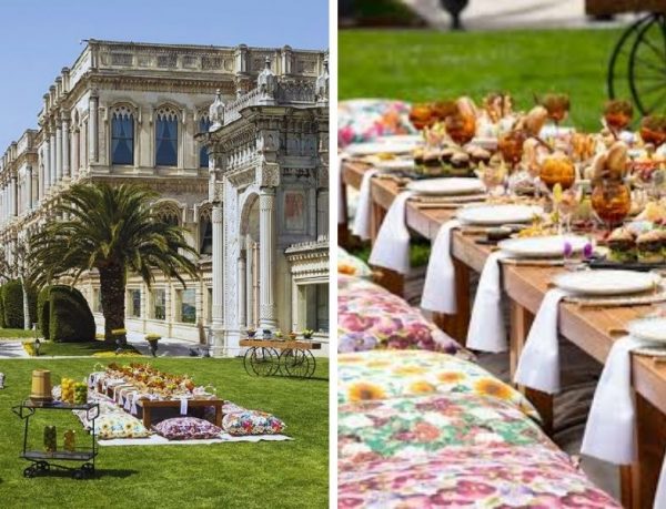 Çırağan Palace Kempinski İstanbul Lüks Piknik