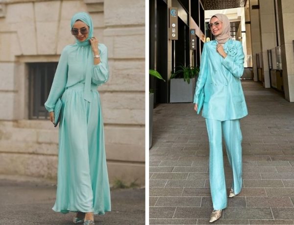 Senna Design Su Yeşili Takımlar (Betül Gedik)